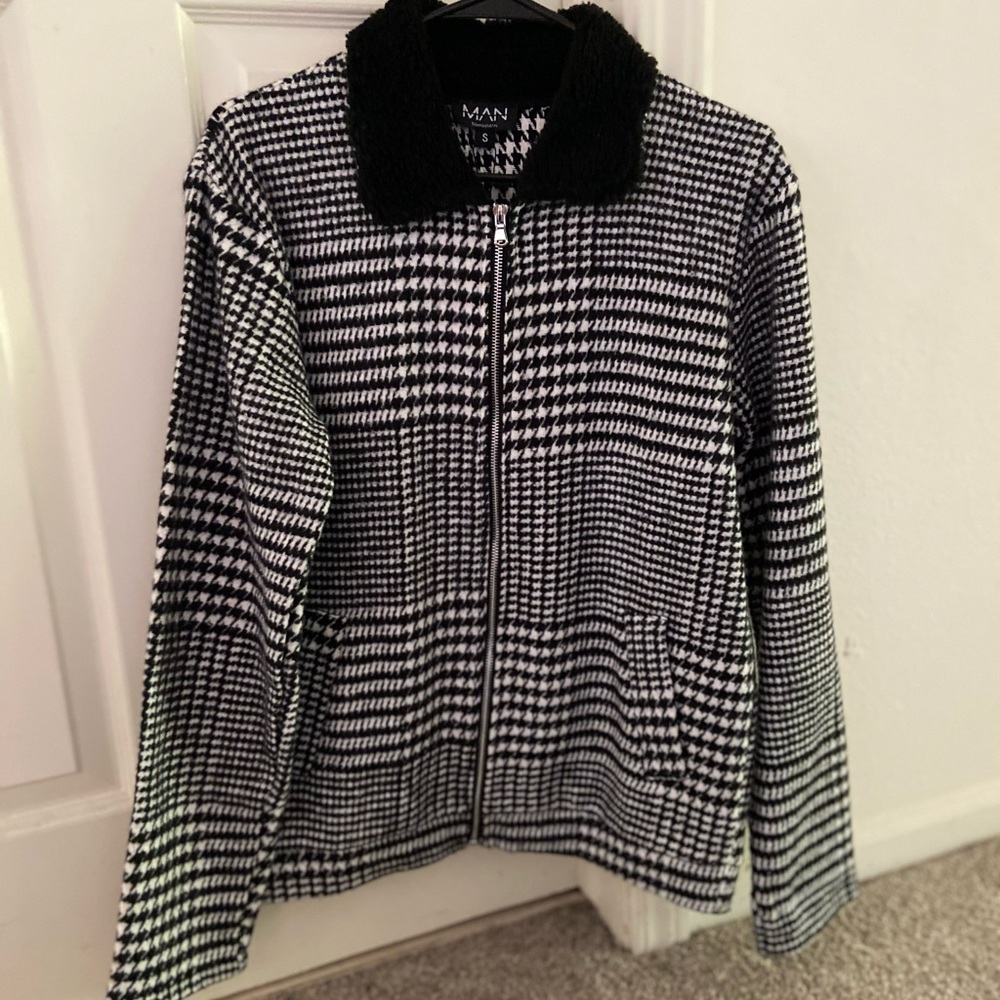 Men’s black Harrington jacket